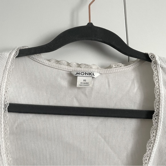 3/$45 Lace Wrap Longsleeve Top - Picture 3 of 7